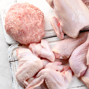 Farm fresh chicken